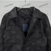 xinxinbuy Men designer Coat Jacket Chessboard grid cotton long sleeves women white Black blue XS-3XL