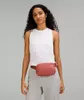 Lyx överallt bältespåse Lulu Fanny Pack Designer Bum Chest Yoga Bag Bumbag Nylon Womens Men Shoulder Cross Body Midjeväskor Fashion Plånbok Handväskor