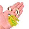 Esche esche 1 pz Spinner Bait 10G 16G 17G Richiamo in metallo Richiamo duro di pesca Spinner Richiamo Spinnerbait Pike Girevole Pesce Attrezzatura Wobbler Pesca 231020