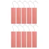 Storage Boxes 10 Pcs Cedar Hook Board Armoire Wardrobe Closet Moth Protection Blocks Natural Wood Bug Scented Fragrant