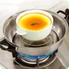 Double chaudières maison cuisine cuisson acier inoxydable rond cuiseur vapeur support