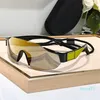 Okulary przeciwsłoneczne dla mężczyzn i kobiet projektantów Bezpewne soczewki w stylu sportowym Styl anty-Ultraviolet Uv400 moda