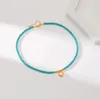 Sautoirs Naturel Pierre Turquoise Collier Bleu Kpop Simple Bijoux Plaqué Or Amour Coeur Charme Bohème Pour L'été Femmes Fille 231020