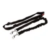 Dog Collars Big Travel Harness Medium Size Dogs Adjustable Waist Belt Dual Handle Bungee Leash Canicross