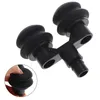 Massaggiatori per gambe Pistola per fascia universale Testa di ricambio per pistola per massaggio Testa per massaggio in silicone Set Pistola per massaggio sanitario Fascia per rilassamento del corpo muscolare 231020