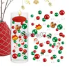 Decorações de Natal Decoração de enchimento de vaso de Natal Contas de gel flutuantes para decoração de vaso Decorações de enchimento de vaso de Natal Vermelho Branco Verde Contas flutuantes x1020