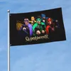 Hiphop gloryhammer flagg trädgård dekoration flagga musik party dekoration flytande flaggfläkt sjal banner vardagsrum sovrum dekoration