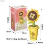 Blocks Building Block Bouquet Model Toy Plant Sunflower Rose White Chrysanthemum Full Of Stars Assembly Brick Toy Children Gift R231020