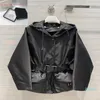 Womens Designer Jacket with Hooded Fashion Solid Color Windbreaker Jackets Casual Ladies Jacket Coat Clothing Size S-L223o