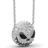 FIMAODZ модное ожерелье с изображением Джека и черепа «Кошмар перед Рождеством» в стиле панк, хрустальная цепочка, готическое ожерелье, нежный подарок на Хэллоуин1231F