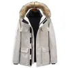 Vestes Designer Hommes Canadian Gooses Hiver Doudoune Top Hommes Mode Parka Imperméable Coupe-Vent Premium Tissu Épais Cape Ceinture Chaud Jacketskxor83A1