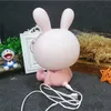 Lâmpadas Shades Baby Bedroom Bedside Lamp Cute Rabbit Animal USB Night Lights Presentes de Natal Crianças Kids Room Ornaments Decor LED Night Lamps 231019