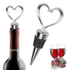 Tapón de botella de vino en forma de corazón/bola, vino tinto, bebida, preservador de champán, corcho, favores de boda, regalos de Navidad para amantes del vino 1020