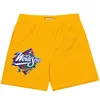 Pantaloncini da uomo Corti Mesh nuoto LA Short da basket T Short Con tasche Mesh hot T Short Per Sport Beach Swim Drifting Fast Quick Drying 3 pollici sopra il ginocchio