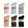 Men's Socks Winter Soft Wool Lot Warm Thick Womens Casual Solid Thermal Cashmere270u