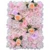 Decorative Flowers Wreaths Artificial Rose Wall Wedding Pography Background Wall Window Wall Hanging Fake Flower Hydrangea Simulation Green Plant 231020