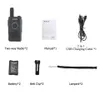 Walkie Talkie Retevis RT618 Mini Dual PTT Walkie Talkies 2 PCS PMR 4 Kommunikationsutrustning Portable Tway Radio Cafe El 231019