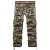 Men's Pants Hommes Cargo pantalon haute qualité décontracté ample Multi poche Camouflage militaire pantalon hommes rue Joggers grande taille 44 pantalons longs 231019