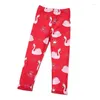 Trousers Summer Girls Leggings Cartoon Printing Children's Milk Silk Mosquito Pants Children Bottoms Teenage Clothing 1-12years