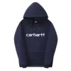 2023 New Men's and Women's Sweater Hoodies Fashion Designer Brand Cahart Carthart Khart Print Couple's Jacket Straight Iw7f