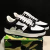 STA SK8 DESIGNER SKOR KVINNER MENS CASUAL HEAD LÅG TOPS PATENT LÄDER BAPESSTAS SNEAKERS BRAZIL CAMO COMBO PINK PANDA ITALIEN Outdoor Sports Platform Trainers