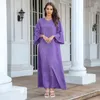 Ethnic Clothing Women's Middle Eastern Muslim Burka Dress Casual Comfortable Loose Diamond Setting Clothes for Ladies