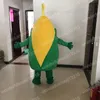 Costumi mascotte di mais ad alte prestazioni Regali di Carnevale di Hallowen di alta qualità Adulti unisex Giochi di fantasia Vestito da vacanza per pubblicità esterna