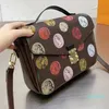 Metis Messenger Bag Man Designer Schoudertassen Dames Crossbody Totes Hoge kwaliteit met Insignia Graffiti Romeins geld