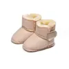 Baby Babyschoenen schoenen winter pasgeboren baby schoenen met zachte zolen klassieke designer jongens en meisjeslaarzen baby warme snowboots