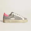 Designer skor med gyllene kvinnors casual skor sabot diamant mode sneakers