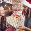 Kerstversiering Innovatieve cadeau-ideeën Houten kerstadventskalender 2022 Kerst LED houten adventskalender met 24 lades Kerstmis x1020