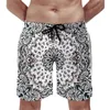 Herrbadkläder Bandanna Anpassade sommarstrandshorts dragskor Justerbar midje surfsport