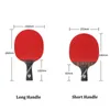 Table Tennis Raquets Kokutaku Professional 6 Star Ping Pong RacketsカーボンラケットバットパドルセットPIMPLES ITTF承認ラバー231020