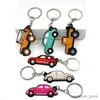 Porte-clés Longes 1 pièces porte-clés 6 couleurs de forme de voiture porte-clés charmes porte-clés coloré porte-clés Fit petit garçon cadeau enfants jouets R231020