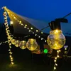 Decorazioni natalizie All'aperto Ghirlanda colorata Palla Fata Luce G50 LED Globo Lampadina Festone Luci a corda Festività Matrimonio Giardino Festa Ligths 231019