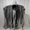 Akcesoria kostiumowe Halloween Cloak cos dorosłych dzieci zombie garnitur czaszka głowa Cloak Prop terror duch ścieżka wróżka cosplay cosplay batman