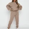 Running Sets Women Suit Stylish Women's Oversized Sweatshirt Lounge Set Comfy Two-piece With Baggy Sweatpants Pockets For Home