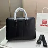 Bolsas de luxo para laptop, homens de negócios, pasta de documentos, bolsas de couro real, bolsa de designer, cavalo de guerra, bolsas de ombro 231015