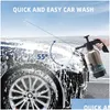 Water Gun Snow Foam Lance 2L Car Wash Watering Can Cleaning High Pressure Hand Spray Sprayer Garden Sprinkler For Tool Drop Delive