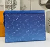 Genuine leather New Cloud Clutch bag Travel Toiletry Pouch 26cm Protection Makeup Women Waterproof Cosmetic Bags For Women With Dust Bag 5 color High Quality 61692