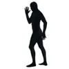 Cosplay Black Adult Men's Full Ciało Druga skóry kostium Halloween Zentai Suit Cosplay dla mężczyzn Niewidzialność