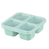 Take Out Containers Bento Box-Reusable 4-Compartment Meal Prep Perfect Food Storage Compact And Stackable Durable Easy To Use
