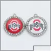 Charms Us Ncaa Football University Team Ohio State Buckeyes Dangle Charm Diy Ketting Oorbellen Armband Bangles Knoppen Sp Jewelshops Dhsav