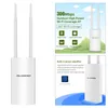 Adapters 1200Mbps Dual Band 5G High Power Outdoor AP Omnidirectionele Dekking Access Point Wifi Basisstation Antenne 231019