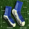 6PC Sports Socks Nya barn och ungdomssporter andas fotboll Socks Square Silicone Non-Slip Grip Football 231020