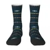 Herrstrumpor Inter City 125 Sock Men Women Polyester Stockings Anpassningsbara hiphop