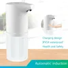 Distributeur de savon liquide 350ml, capteur intelligent sans contact pour salle de bains, cuisine, mains libres, automatique