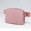 New and new lu belt bag official models ladies sports waist bag outdoor messenger chest 1L Capacity