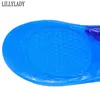 Accessori per parti di scarpe Solette in gel di silicone per piedi Uomo Donna Scarpe Suola Cuscinetto ortopedico Massaggiante Assorbimento degli urti Supporto per arco 231019