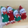 Mini Elf Dolls Plush 2.5-inch / 4-inch Christmas Toy Spirit Dolls On The Shelf Accessories Decoration Easter Gifts